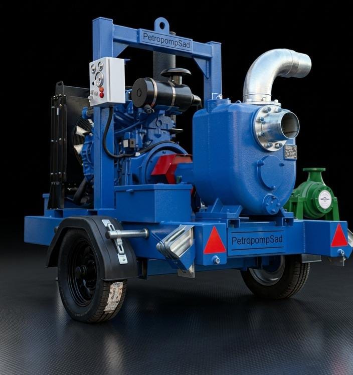 Self-Priming Centrifugal Pump for Water Transfer