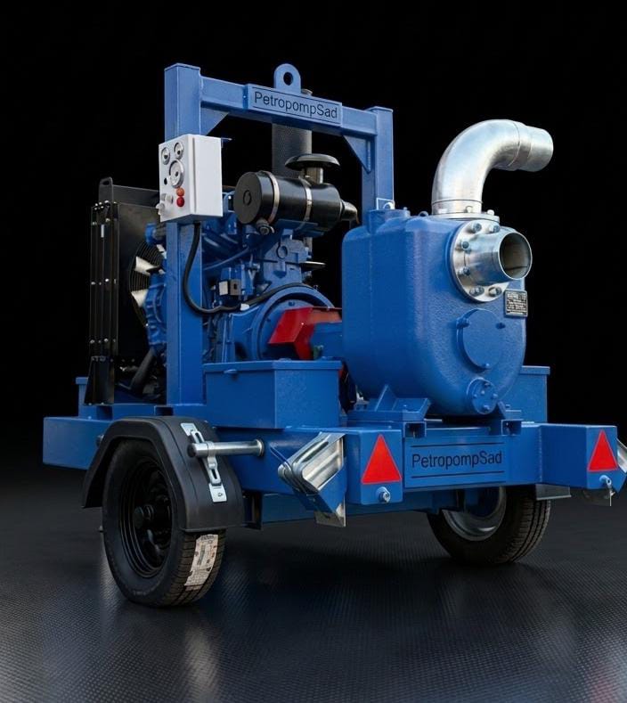 Self-Priming Centrifugal Pump for Water Transfer